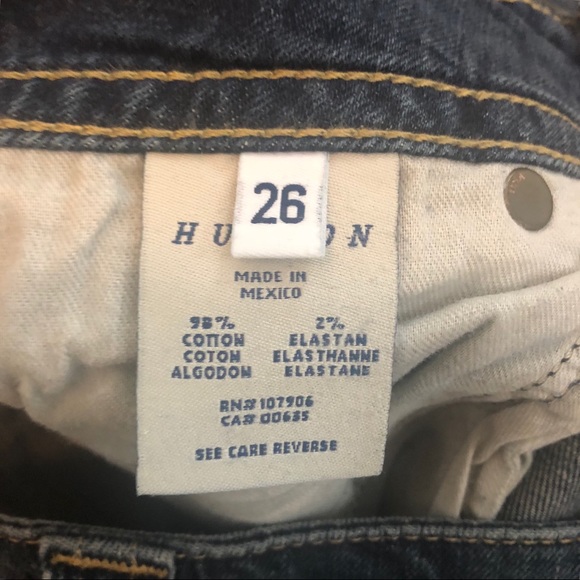 Hudson brand Size 26 Boot Cut Jeans - Picture 4 of 5